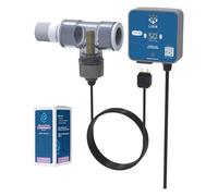 Mineral Lion ClearBlue Ionizer Ioniseur de piscine auto-nettoyant en cuivre pour piscines hors sol Fonctionne dans toutes les conditions de soleil Rien ne flotte S'installe en 20 minutes sans collage