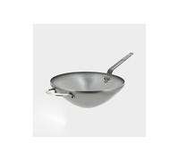 De Buyer poêle à wok Mineral W 40 cm acier argent