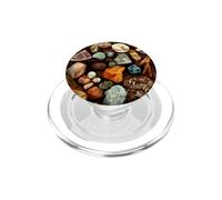 Minéraux Gemmes et Cristaux Géologie Collecte de Roches PopSockets PopGrip pour MagSafe
