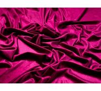 Minerva Core Range Tissu en velours extensible pour vêtements et robes Magenta - Poids moyen et adapté à la couture - Largeur : environ 150 cm - Vendu au mètre