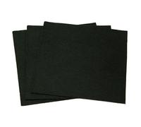 Minerva Feuilles de feutrine autocollantes 100 % acrylique Noir 45,7 cm