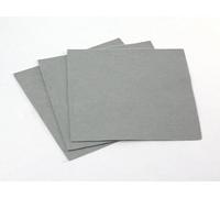 Minerva Rouleau de feutrine extra épaisse de 3 mm pour la fabrication de jouets, travaux manuels, bricolage et bricolage Gris - par rouleau de 1 m