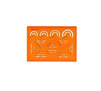 minerva trace lettres, hauteur de l'écriture: 10 mm noir