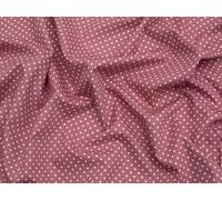 Minerva Tissu en popeline 100 % coton Rose - au mètre