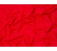 Minerva Tissu en popeline 100 % coton Rouge vif - Vendu au mètre