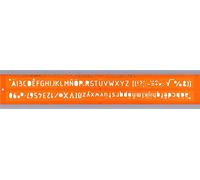 Minerva – Trace lettres ISO3098/1 n°10 – 10 mm