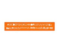 Minerva Trace Lettres Norfrance N°2 Matière Biosourcée Orange