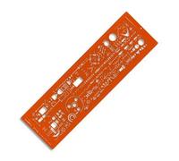 Minerva Trace13a Trace Symbole Électrique/Électronique Orange