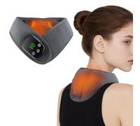 Minerve Auto Chauffante,Masseur Chauffant Pour Le Cou,ProtèGe-Nuque Auto-Chauffant,ProtèGe-Cou Pour Les Douleurs Au Cou, Soulagement De La Raideur
