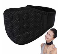 Minerve Cervical Tourmaline Auto-Chauffante Sangle de Soutien du Cou Médicale pour Soulager Douleur Cervicale et Détendre Os Collier Cervical Réglable pour Thérapie Physique,Arthrite,Maux de Tête
