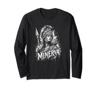 Minerve Romaine Déesse Guerrière Athéna Mythologie Manche Longue