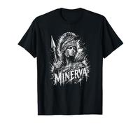Minerve Romaine Déesse Guerrière Athéna Mythologie T-Shirt