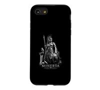 Minerve Symbole de la Déesse Romaine de la Sagesse Hibou Coque pour iPhone SE (2020) / 7/8