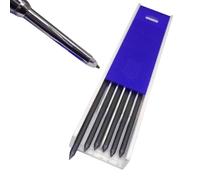 Mines de crayon pour le travail du bois - 3 couleurs mécaniques Carpenter Crayons Mines - mines Ssolide Bliftifft avec un trou profond pour l'ingénierie mécanique, mines de crayon pour les solides de