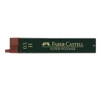 Faber-Castell 511211 Lot de 12 Mines Super Polymère 0,5 mm H