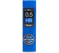 Mines pour portemine 0,5 mm - PENTEL - Étui de 40 mines - Dureté HB - Hi-polymère - Ø 0,5 mm - Traits nets et réguliers