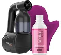 MineTan Bronze Babe Personal Spray Tan Kit Black - Appareil de bronzage portable à domicile avec solution de bronzage par pulvérisation