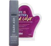 MineTan Dark Ash Mousse autobronzante + Gant