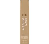 MineTan Mousse autobronzante foncée moyenne | Collection Bronze - 1 heure Instant Express - Faux bronzant visage et corps, formule hydratante triple action, parfum noix de coco, 200 ml