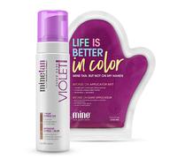 MineTan Violet Mousse autobronzante + Gant