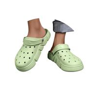 Minetom Chaussures De Jardin Homme Sabots Chausson Douce Anti-Slip Pantoufle Extérieur Intérieur Sandales De Plage A Vert 40 EU