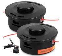 Mineup 2 pièces Tête de Débroussailleuse Autocut 25-2, Tête Faucheuse Universelle compatible avec Stihl FS55 FS56 FS70 FS80 FS90 FS100 FS110 FS130 FS240 FS250