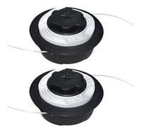 Mineup 2PCS AutoCut C6-2 Tête De Débroussailleuse pour Stihl FS38 FS40 FS50 FSE81, Tête Faucheuse Autocut C6-2, Tete à Fil Coupe-bordure Accessoires, Tête Débroussailleuse