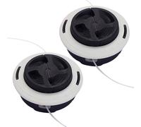 Mineup 2pcs Tête de débroussailleuse C26-2 compatible avec Stihl Autocut C26-2,Tête de Fauchage de Rechange pour FS55 FS56 FS80 FS85 FS87 FS89 FS90 FS120 FS240 FS250, Tete Debroussailleuse Universelle