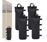 Mineup 4 Pièces Sac De Lestage pour Tonnelle, Poids pour Tonnelle, Poids De Sable Oxford, Sacs De Sable Poids, Lestage Tonnelle, Sacs De Sable Pavillon, Sac Lestage Épaissir pour Auvent Tente Lestage