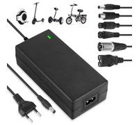 Mineup Chargeur Trottinette Électrique, 42V 2A Chargeur Trotinette Electrique, Chargeur Hoverboard avec 6 Ports, Chargeurs de Batterie pour M365 et Ninebot ES1 ES2, Scooter Électrique (EU)