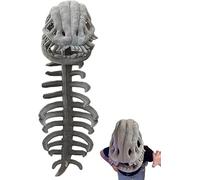Mineup Costume de Dinosaure Spinosaurus en Peluche,Spinosaurus Plush Dino Outfit,Halloween Fun 3d Realistic Dinosaur Costume pour Adultes et Enfants, Changement Rapide, Lavable en Machine