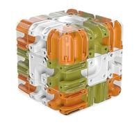 Mineup Cube Labyrinthe 3D, Grand 3D Maze Cube avec Billes roulantes, Puzzle 3D Labyrinthe Cube 2026, Puzzle Complexe en Forme de 3D, Casse-tête pour Enfants et Adultes