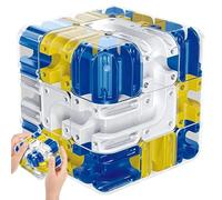 Mineup Cube Labyrinthe 3D, Puzzle 3D Labyrinthe Cube 2026, Grand 3D Maze Cube avec Billes roulantes, Puzzle Complexe en Forme de 3D, Casse-tête pour Enfants et Adultes