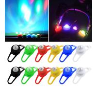 Mineup Lumière Velo, 12PCS Éclairage De Vélo Avant Et Arrière Étanche, Éclairage Arrière De Vélo Phare LED Pour Le Jogging Enfants Poussettes