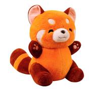 Mineup Panda Roux en Peluche, 35 cm Peluche Panda Roux, Red Panda Plush Kawaii, Peluche Panda Rouge, Panda Roux en Peluche Poupée, Animal en Peluche Panda, Peluches Pandas pour Fille Garçon Bébé