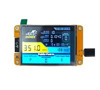 Mineur Solo 350 KH/s avec écran intelligent de 2,8 pouces pour Bitcoin et crypto-monnaies (version améliorée).