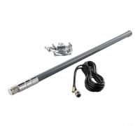 Minflora 12dBi 868MHz 915MHz pour antenne omnidirectionnelle en fibre de verre avec connecteur N mâle pour mineur d'hélium pour couverture réseau longue portée LoRa-Gateway (kit d'antenne)