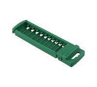 Minflora Boîte de rangement de douilles 3/8, 1/4, 1/2" - Étui de rangement de 6 à 10 emplacements avec clip et support de rail pour jeux de clés à douille (9,5 mm de long)