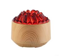 Minflora Diffuseur d'aromathérapie à flamme USB avec grande sortie de brume et couleurs de lumière réglables, minuterie intelligente de 6 ou 10 heures, design compact et silencieux pour se détendre (B