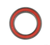 Minflora Ensemble de roulements à billes en céramique pour pédalier Press-Fit - 6805 Roulement scellé rouge 25 x 37 x 6 mm pour réparation de manivelle de vélo de route et VTT