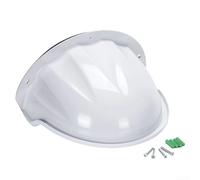 Minflora Housse de pluie pour conduit de chaudière en ABS résistant aux intempéries Design amélioré avec anneau d'étanchéité Large couverture pour Vaillant pour Vaillant pour Worcester pour une