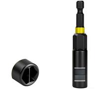 Minflora Jeu d'embouts à douille en chrome vanadium avec revêtement double couche antirouille conçu pour une durée de vie prolongée dans des environnements de travail exigeants 10 mm (C)
