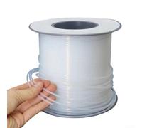 Minflora Kit de réparation de filament pour imprimante 3D, 600 pièces, manchon de connecteur en silicone résistant à la chaleur pour PLA pour filaments PETG ABS, ensemble d'outils d'épissure d'atelier