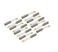 Minflora Lot de 15 balais de charbon de moteur 20 x 5 x 5 mm Pièces de rechange pour moteurs électriques et outils électriques, y compris perceuses, scies et meuleuses d'angle