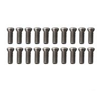 Minflora Lot de 20 vis à tête Torx M2 M2,5 M3/M3,5 M5 pour porte-outils de tour CNC et insert de rechange en carbure dans les machines à travailler les métaux (M4 x 12)