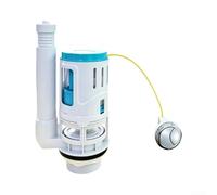 Minflora Mécanisme de chasse d'eau double avec câble, système de bouton poussoir d'économie d'eau pour trou de vidange de 60 à 70 mm, hauteur du réservoir ≥ 220 mm, kit de remplacement facile à
