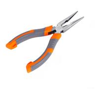 Minflora Pince à bec aiguille de 15,2 cm, coupe-fil diagonal de 20,3 cm, acier au carbone 45#, poignées confortables avec revêtement en PVC, coupe précise des fils pour l'amélioration de la maison (A)
