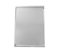 Minflora Plaque de cuisson en alliage d'aluminium - 435 x 315 mm - Finition lisse - Pour pain, gâteaux et biscuits