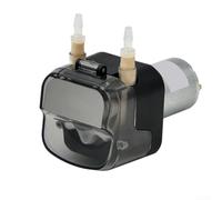 Minflora Pompe péristaltique 24 V CC haut débit 360 ml/min avec tube résistant aux produits chimiques, conception à faible pulsation pour aquarium, recherche en laboratoire, impression jet d'encre et