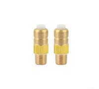 Minflora Soupape de décharge thermique haute pression pour pompe de nettoyeur haute pression 2 pièces soupape de décharge thermique pour pompe de nettoyeur haute pression en laiton 145F valve de